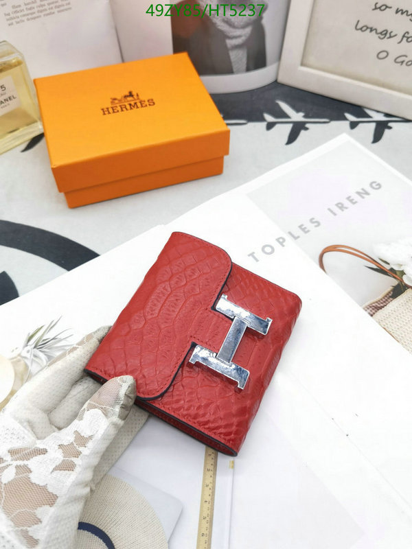 Hermes Bag-(4A)-Wallet-,Code: HT5237,$: 49USD