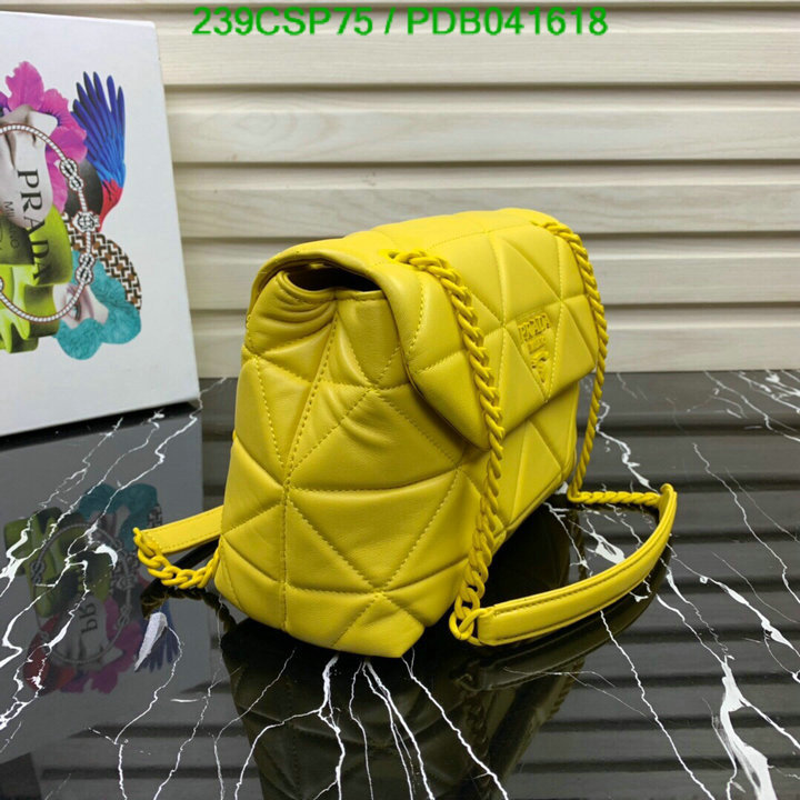 Prada Bag-(Mirror)-Diagonal-,Code: PDB041618,$: 239USD