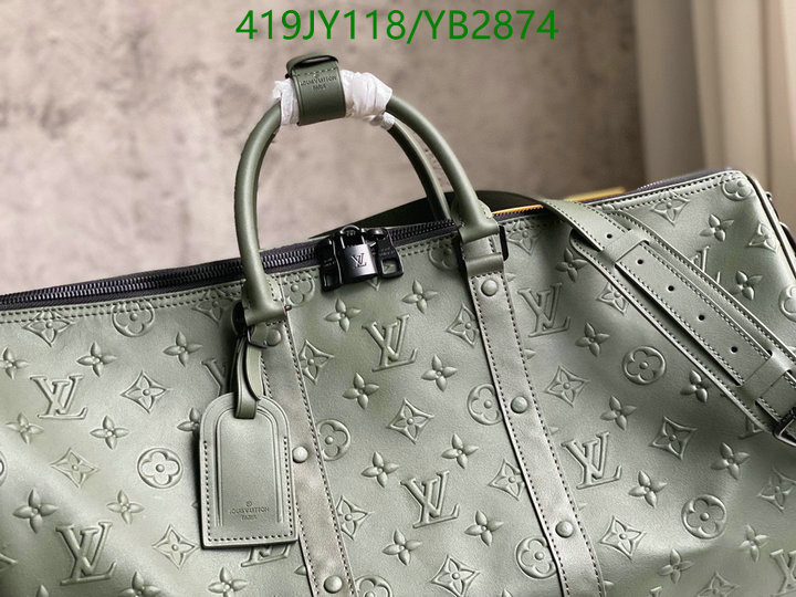 LV Bags-(Mirror)-Keepall BandouliRe 45-50-,Code: YB2874,$: 419USD