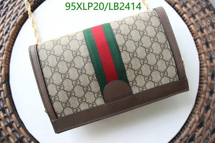 Gucci Bag-(4A)-Ophidia-G,Code: LB2414,$: 95USD