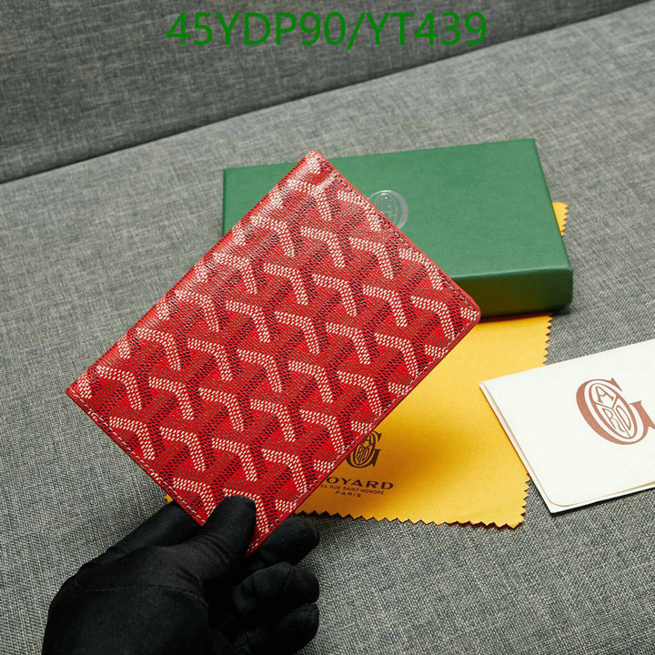 Goyard Bag-(Mirror)-Wallet-,Code: YT439,$: 45USD