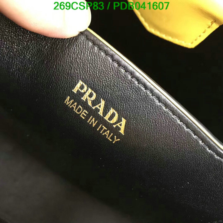 Prada Bag-(Mirror)-Handbag-,Code: PDB041607,$: 269USD