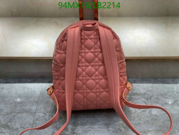 Dior Bags-(4A)-Backpack,Code: LB2214,$: 94USD