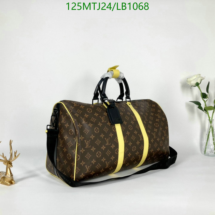 LV Bags-(4A)-Keepall BandouliRe 45-50-,Code: LB1068,$: 125USD