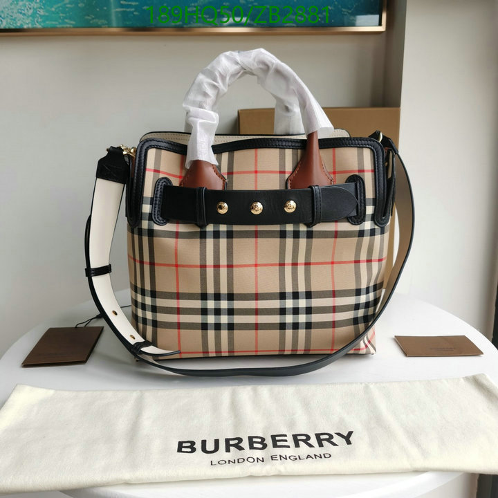 Burberry Bag-(Mirror)-Handbag-,Code: ZB2881,$: 189USD