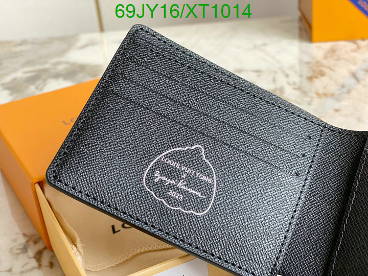 LV Bags-(Mirror)-Wallet-,Code: XT1014,$: 69USD