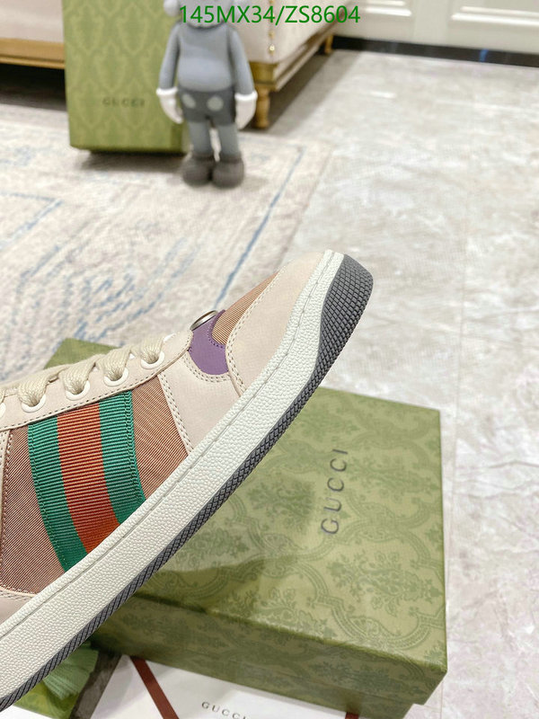 Men shoes-Gucci, Code: ZS8604,$: 145USD