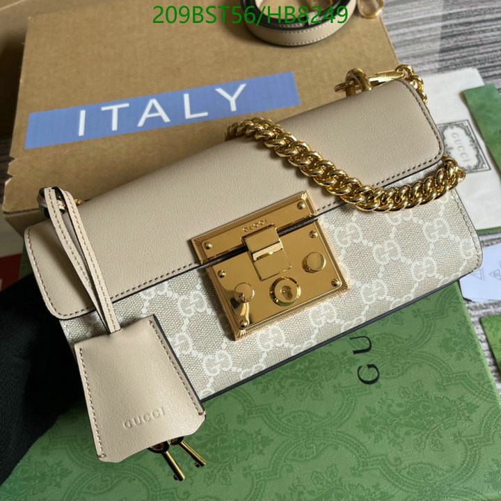 Gucci Bag-(Mirror)-Padlock,Code: HB8249,$: 209USD