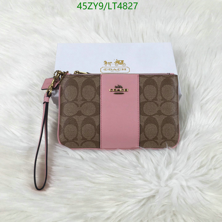 Coach Bag-(4A)-Wallet-,Code: LT4827,$: 45USD