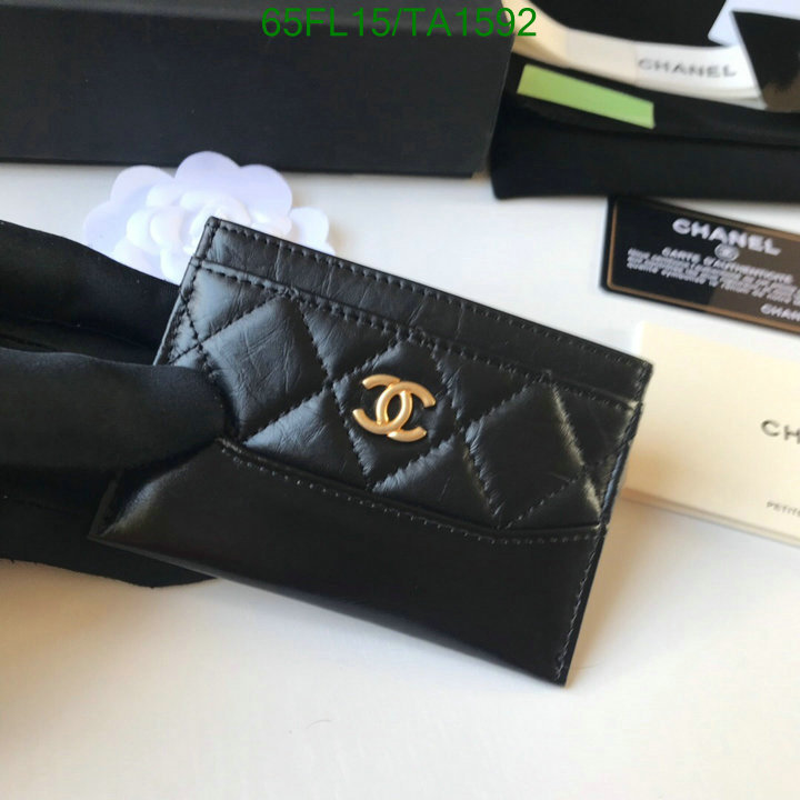 Chanel Bags -(Mirror)-Wallet-,Code: TA1592,$: 65USD