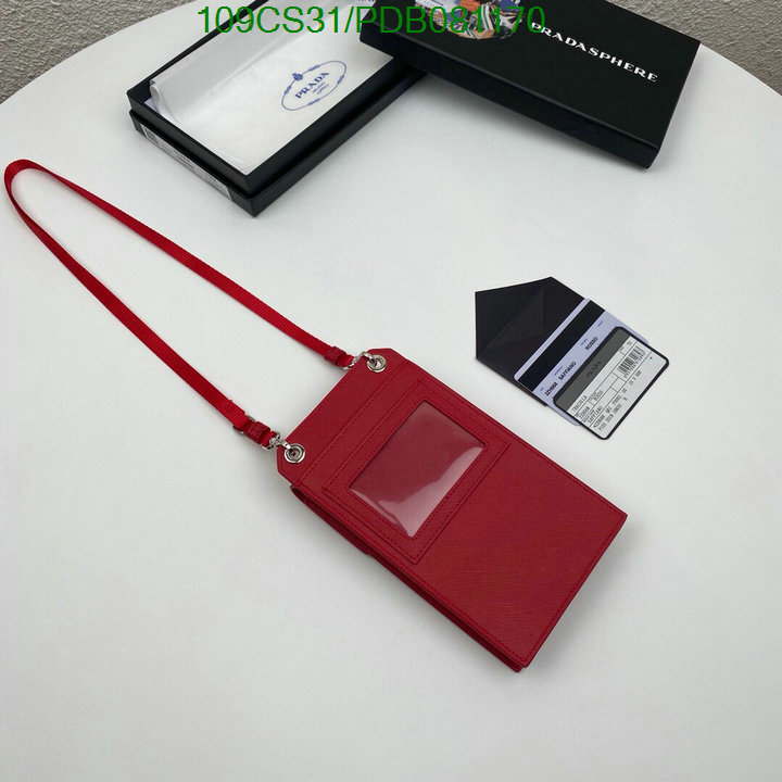 Prada Bag-(Mirror)-Diagonal-,Code:PDB081170,$:109USD