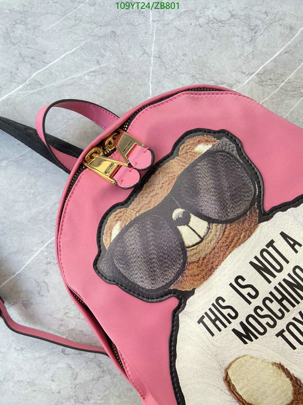 Moschino Bag-(Mirror)-Backpack-,Code: ZB801,$: 109USD