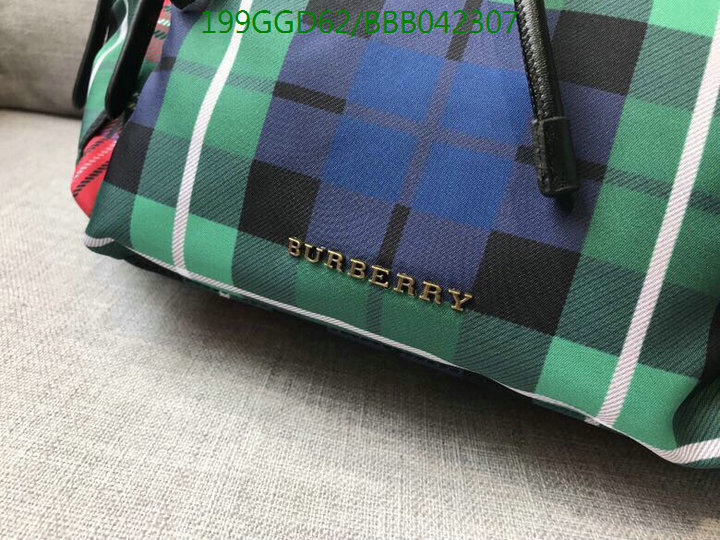 Burberry Bag-(Mirror)-Backpack-,Code:BBB042307,$:199USD