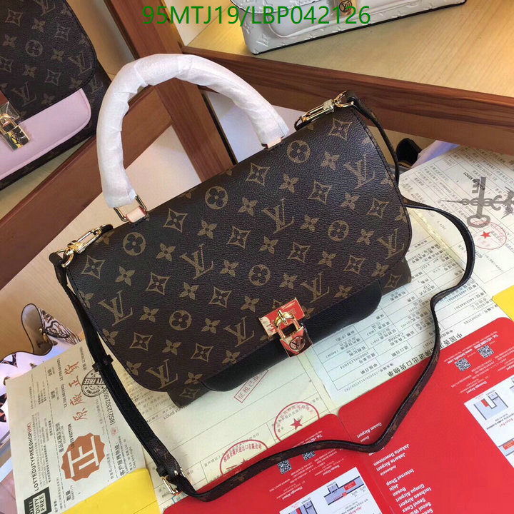 LV Bags-(4A)-Handbag Collection-,Code: LBP042126,$: 95USD