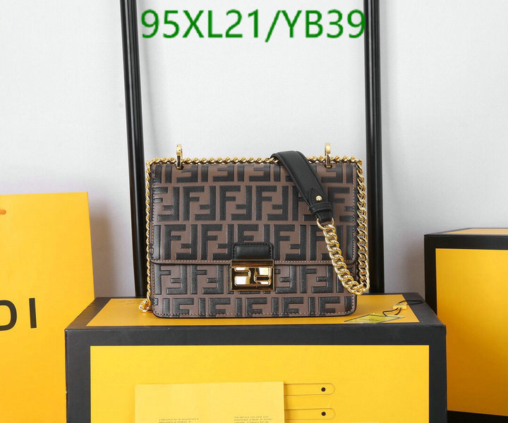 Fendi Bag-(4A)-Diagonal-,Code: YB39,$: 95USD