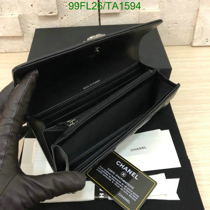 Chanel Bags -(Mirror)-Wallet-,Code: TA1594,$: 99USD
