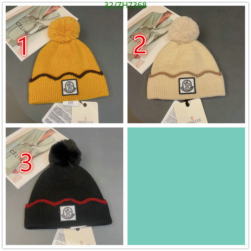 Cap -(Hat)-Moncler, Code: ZH7368,$: 32USD