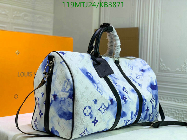 LV Bags-(4A)-Keepall BandouliRe 45-50-,Code: KB3871,$: 119USD