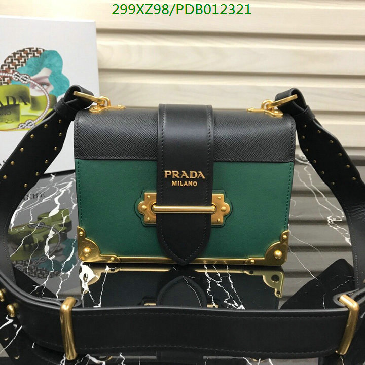 Prada Bag-(Mirror)-Diagonal-,Code: PDB012321,$:299USD