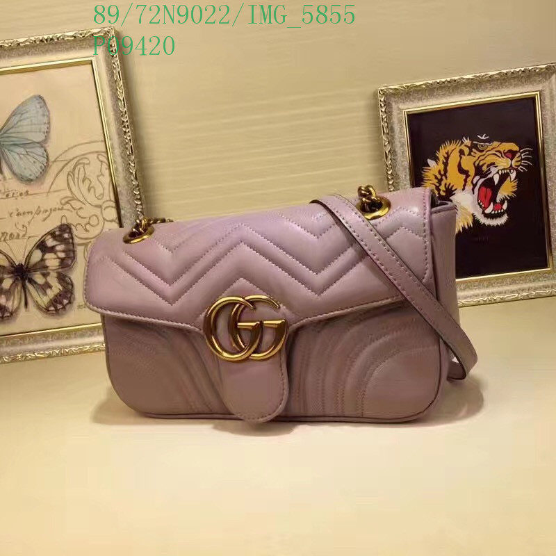 Gucci Bag-(4A)-Marmont,Code: GGB120420,$: 89USD