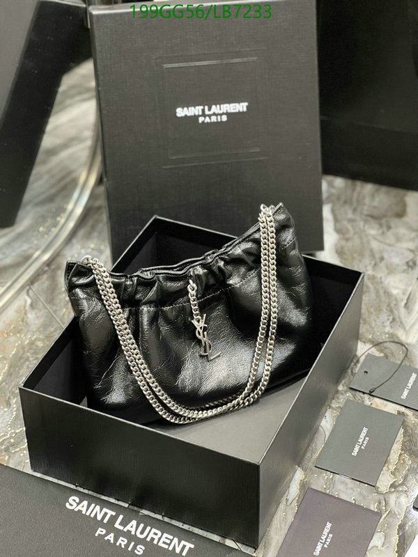 YSL Bag-(Mirror)-Handbag-,Code: LB7233,$: 199USD