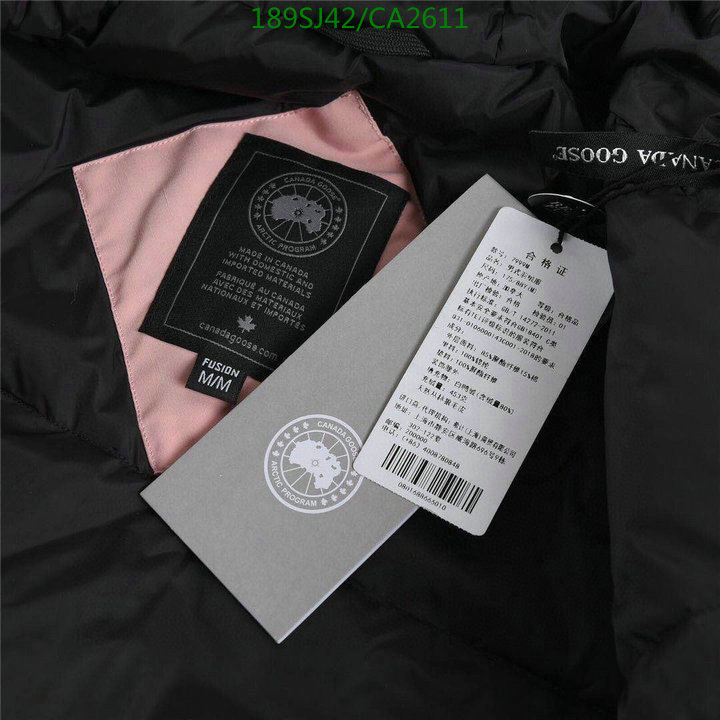 Down jacket Men-Canada Goose, Code: CA2611,$: 189USD