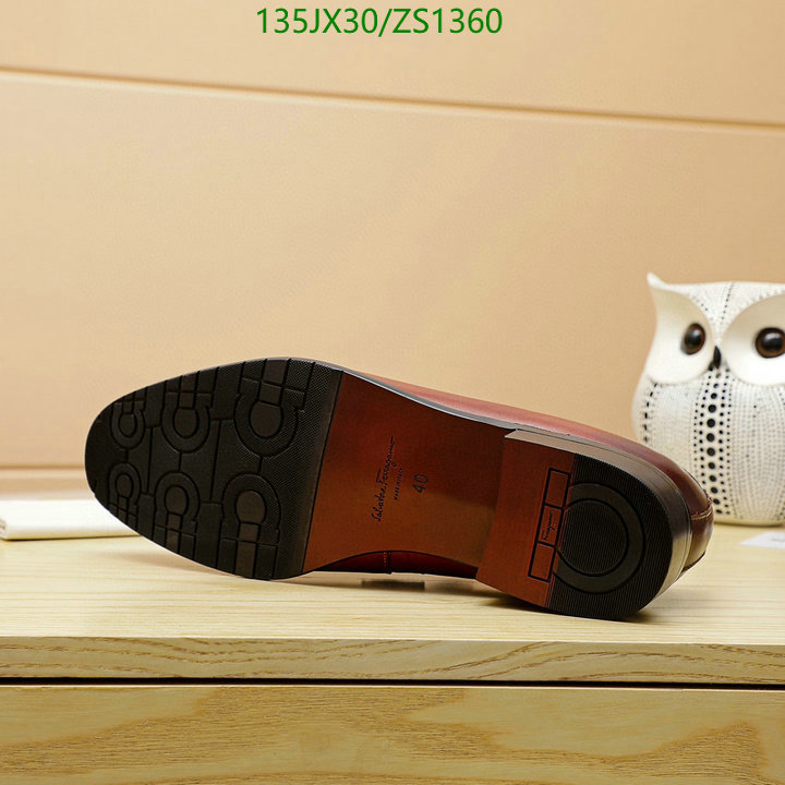 Men shoes-Ferragamo, Code: ZS1360,$: 135USD