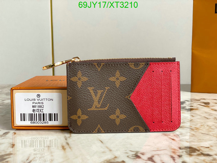 LV Bags-(Mirror)-Wallet-,Code: XT3210,$: 69USD