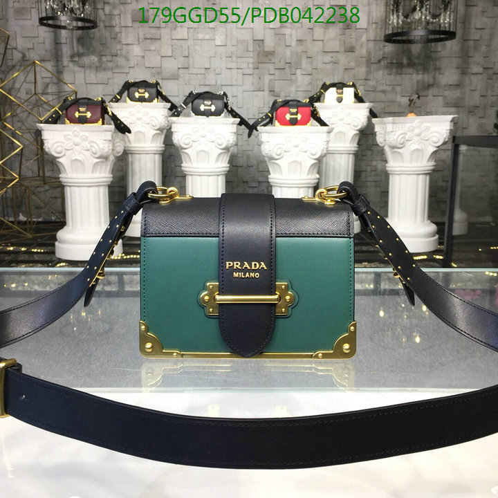 Prada Bag-(Mirror)-Diagonal-,Code: PDB042238,$:179USD