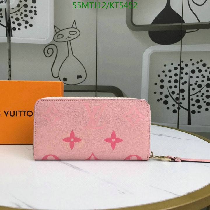 LV Bags-(4A)-Wallet-,Code: KT5452,$: 55USD