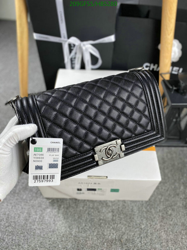 Chanel Bags -(Mirror)-Le Boy,Code: HB5280,$: 209USD