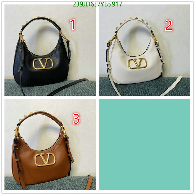 Valentino Bag-(Mirror)-Handbag-,Code: YB5917,$: 239USD