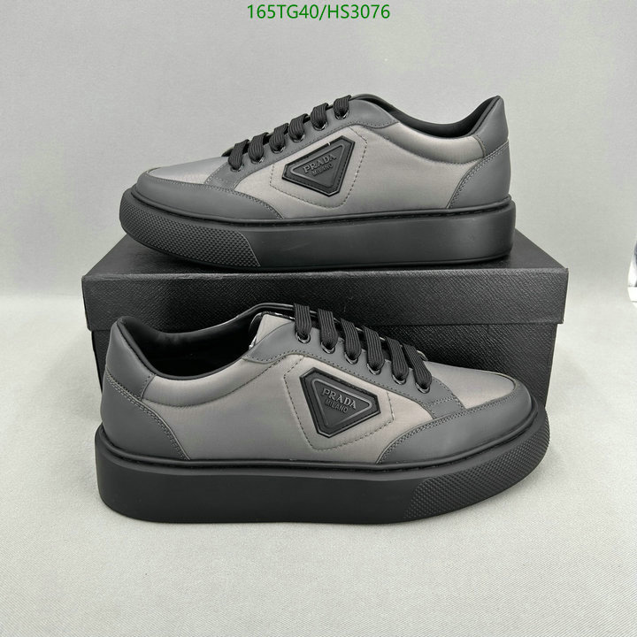 Men shoes-Prada, Code: HS3076,$: 165USD