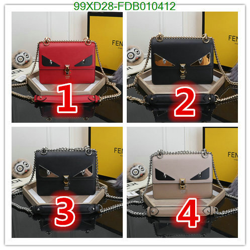 Fendi Bag-(4A)-Diagonal-,Code: FDB010412,$:99USD