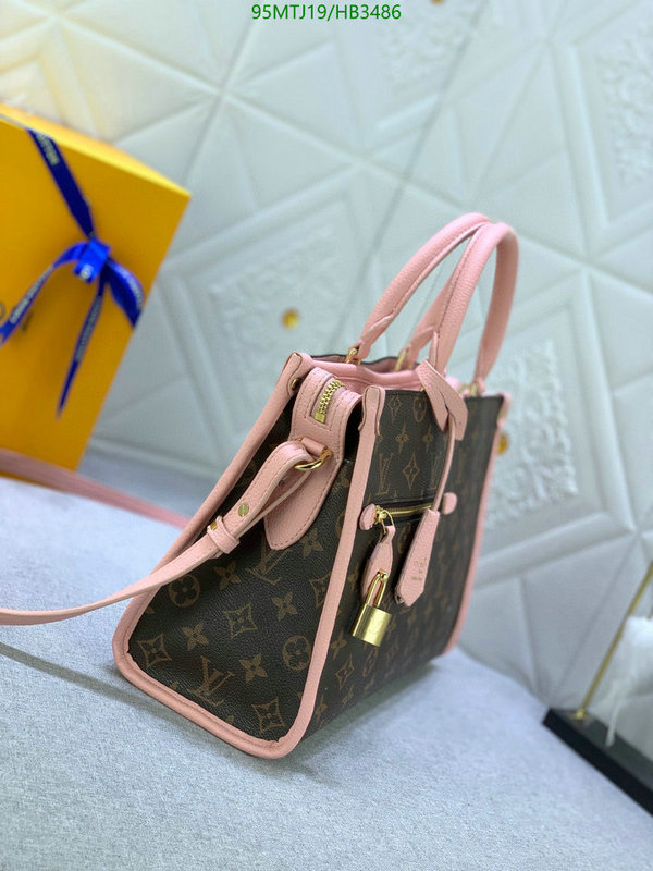 LV Bags-(4A)-Handbag Collection-,Code: HB3486,$: 95USD