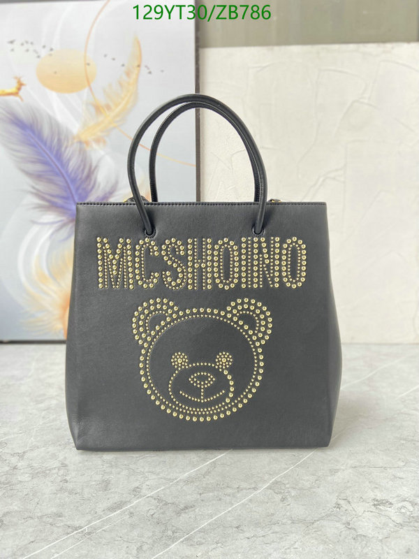 Moschino Bag-(Mirror)-Handbag-,Code: ZB786,$: 129USD