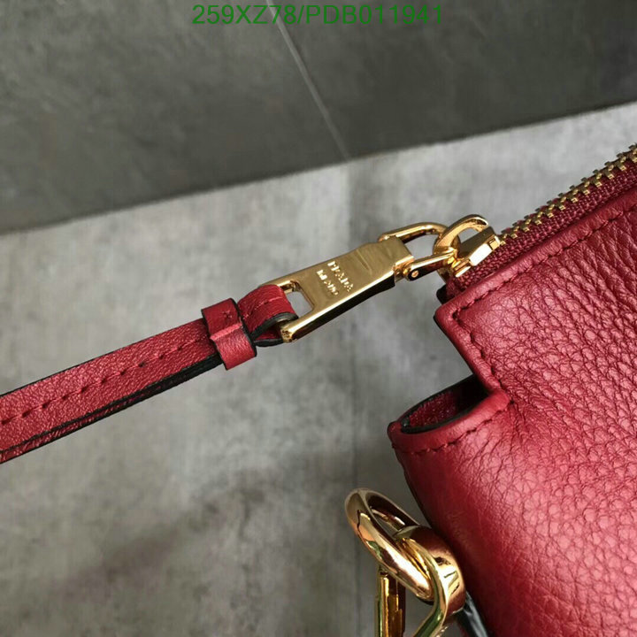 Prada Bag-(Mirror)-Handbag-,Code: PDB011941,$: 339USD