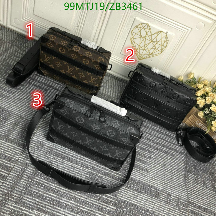 LV Bags-(4A)-Petite Malle-,Code: ZB3461,$: 99USD