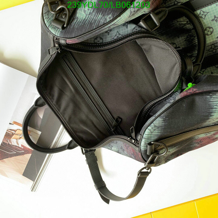 LV Bags-(Mirror)-Keepall BandouliRe 45-50-,Code:LB061203,$: 239USD