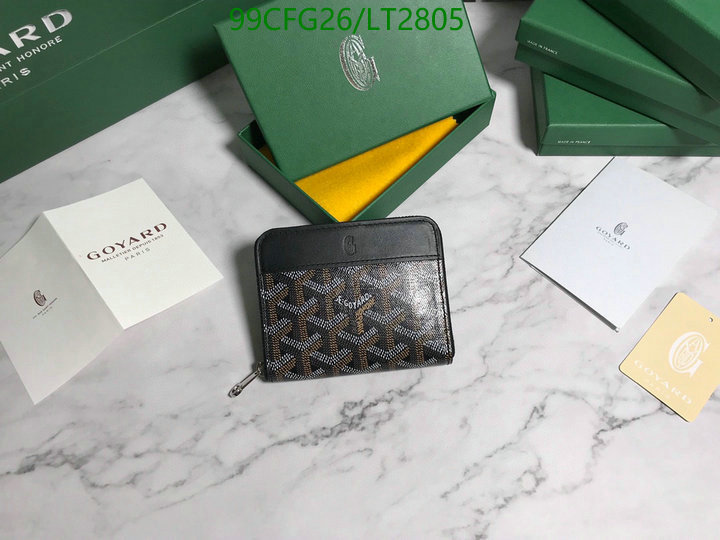 Goyard Bag-(Mirror)-Wallet-,Code: LT2805,$: 99USD