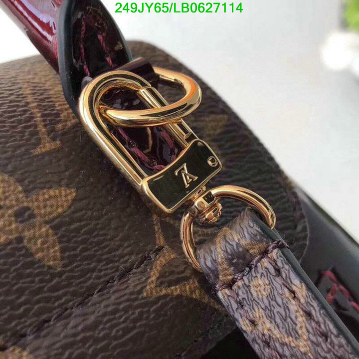 LV Bags-(Mirror)-Backpack-,Code: LB0627114,$: 249USD