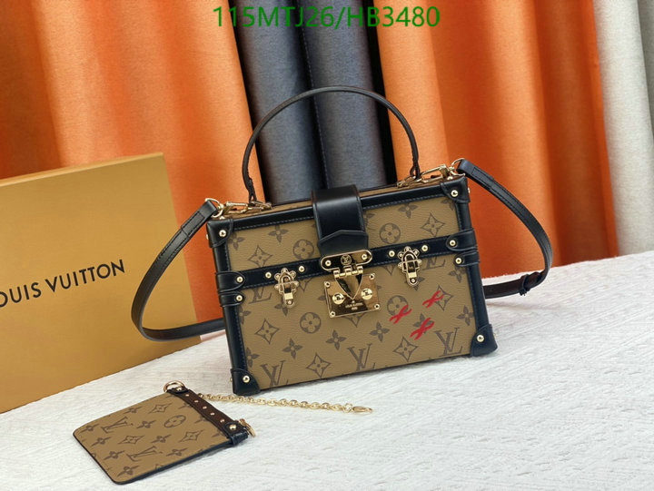 LV Bags-(4A)-Petite Malle-,Code: HB3480,$: 115USD