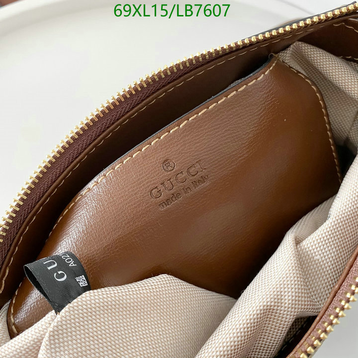 Gucci Bag-(4A)-Diagonal-,Code: LB7607,$: 69USD