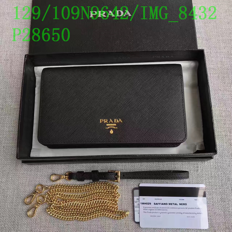 Prada Bag-(Mirror)-Diagonal-,Code: PDB112303,$: 129USD