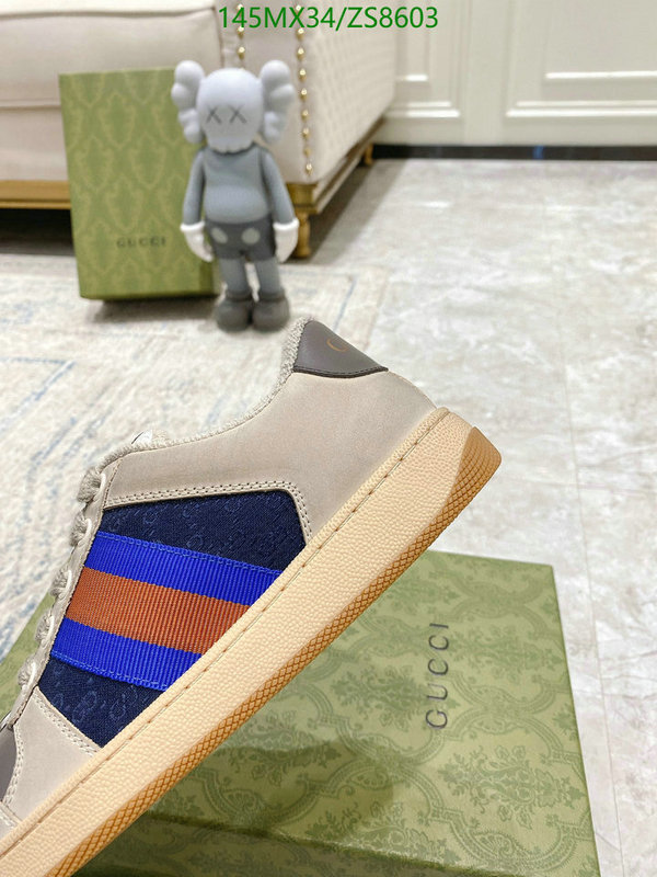 Men shoes-Gucci, Code: ZS8603,$: 145USD