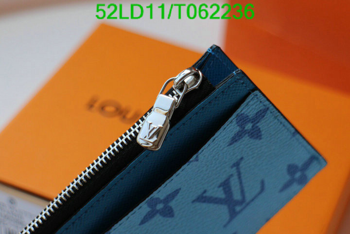 LV Bags-(Mirror)-Wallet-,Code: T062236,$: 52USD