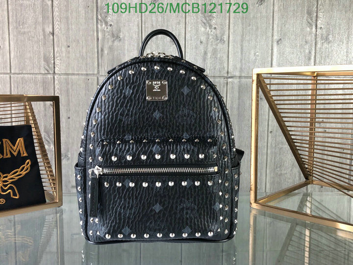 MCM Bag-(Mirror)-Backpack-,Code: MCB121729,$: 109USD