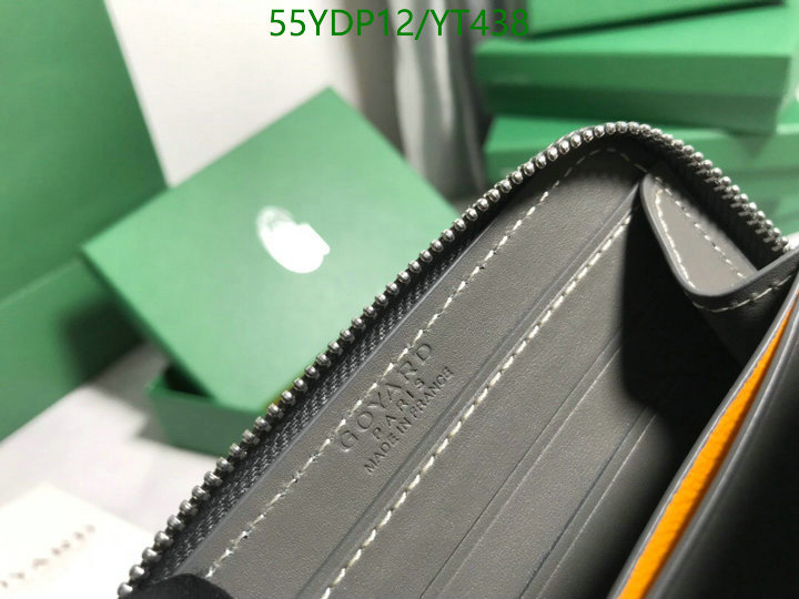 Goyard Bag-(Mirror)-Wallet-,Code: YT438,$: 55USD