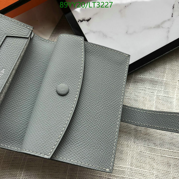 Hermes Bag-(Mirror)-Wallet-,Code: LT3227,$: 89USD