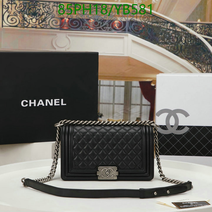 Chanel Bags ( 4A )-Le Boy,Code: YB581,$: 85USD